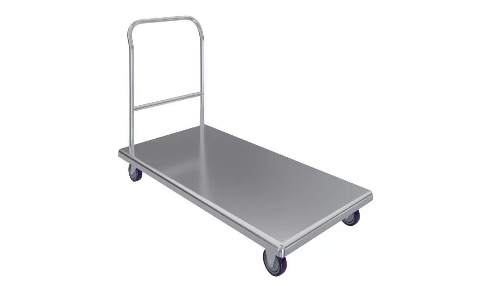 24 in. x 48 in. x 32 in. Stainless Steel Platform Cart  