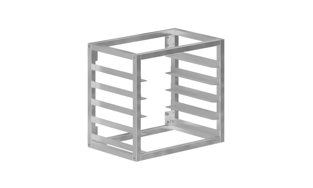 AmGood 5 Tier Wall Mounted Half Size Sheet / Bun Pan Rack.  21 in. x 13 in. x 18 in.