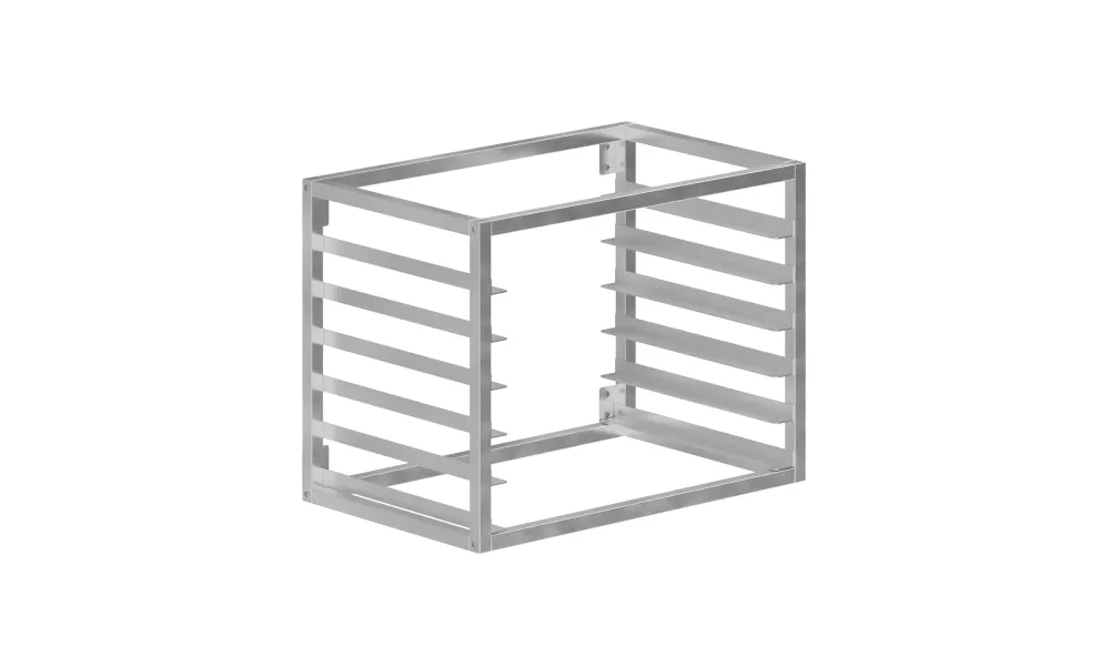 AmGood 6 Tier Wall Mounted Full Size Sheet / Bun Pan Rack. 28 in. x 18 in. x 21 in.