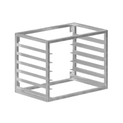 AmGood 6 Tier Wall Mounted Full Size Sheet / Bun Pan Rack. 28 in. x 18 in. x 21 in.