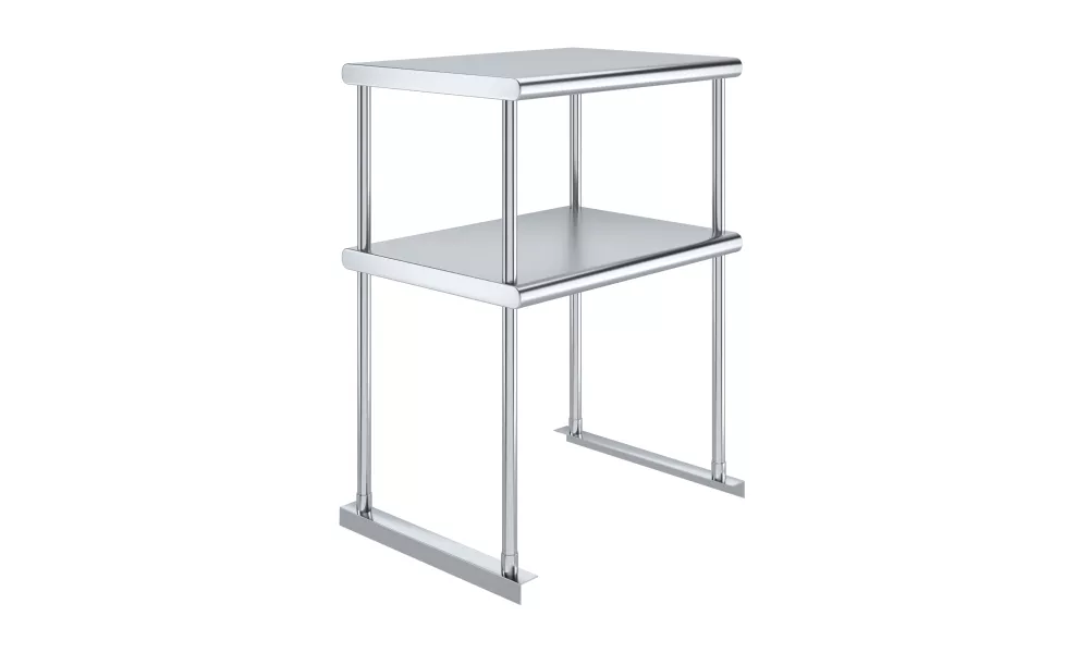 18 in. x 24 in. Stainless Steel Double Deck Over Shelf