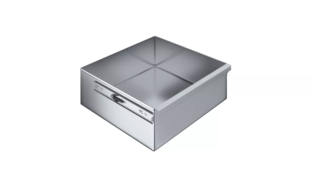 15 in. x 14 in. x 5 in. Stainless Steel Table Drawer