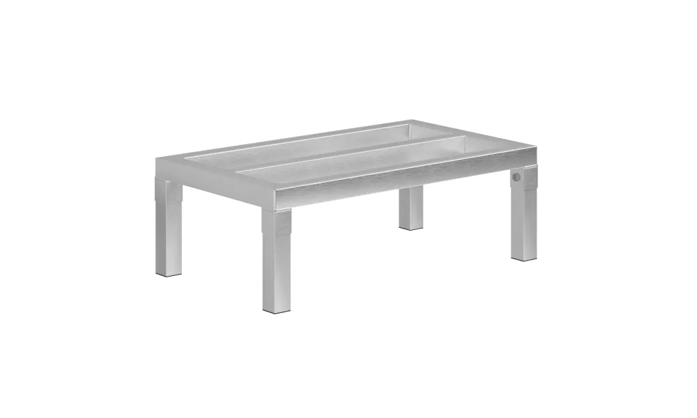 14 in. x 24 in. x 8 in. Aluminum Dunnage Rack. 1300 lb. Capacity