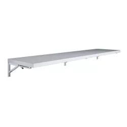 18 in. x 72 in. Stainless Steel Folding Wall Shelf