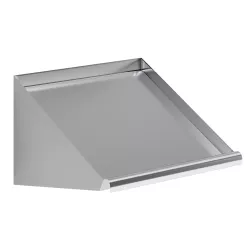 21 in. Stainless Steel Wall Mounted Slanted Rack Shelf