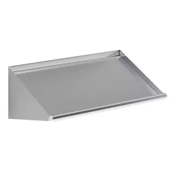 42 in. Stainless Steel Wall Mounted Slanted Rack Shelf