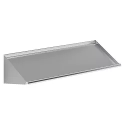 63 in. Stainless Steel Wall Mounted Slanted Rack Shelf