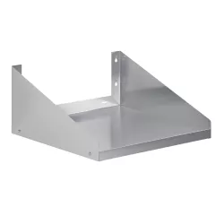 24 in. x 24 in. Stainless Steel Microwave Shelf