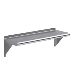 10 in. x 30 in. Stainless Steel Wall Shelf