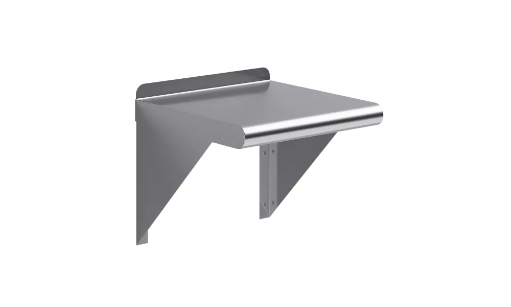 12 in. x 12 in. Stainless Steel Wall Shelf