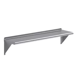 12 in. x 48 in. Stainless Steel Wall Mount Shelf