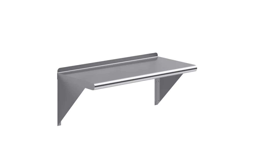 14 in. x 30 in. Stainless Steel Wall Mount Shelf