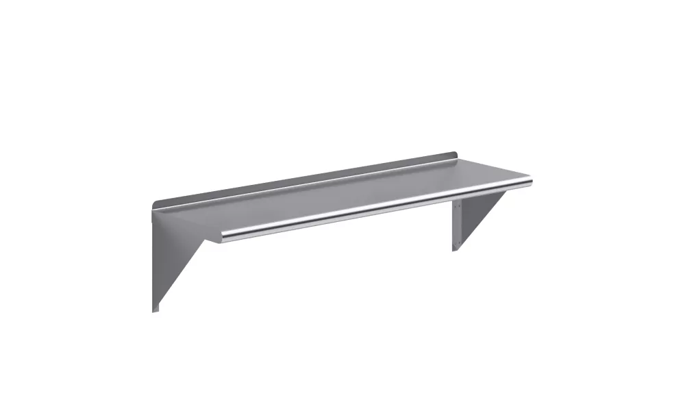 14 in. x 48 in. Stainless Steel Wall Mount Shelf