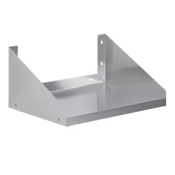 18 in. x 24 in. Stainless Steel Wall Shelf with Side Guards