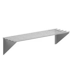 18 in. x 60 in. Stainless Steel Tubular Wall Shelf