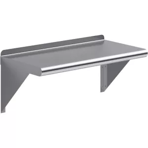 image-Stainless Steel Wall Shelves