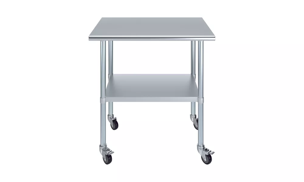 Work Table, 24 x 36, Stainless Steel, FALCON EQUIPMENT WT-2436