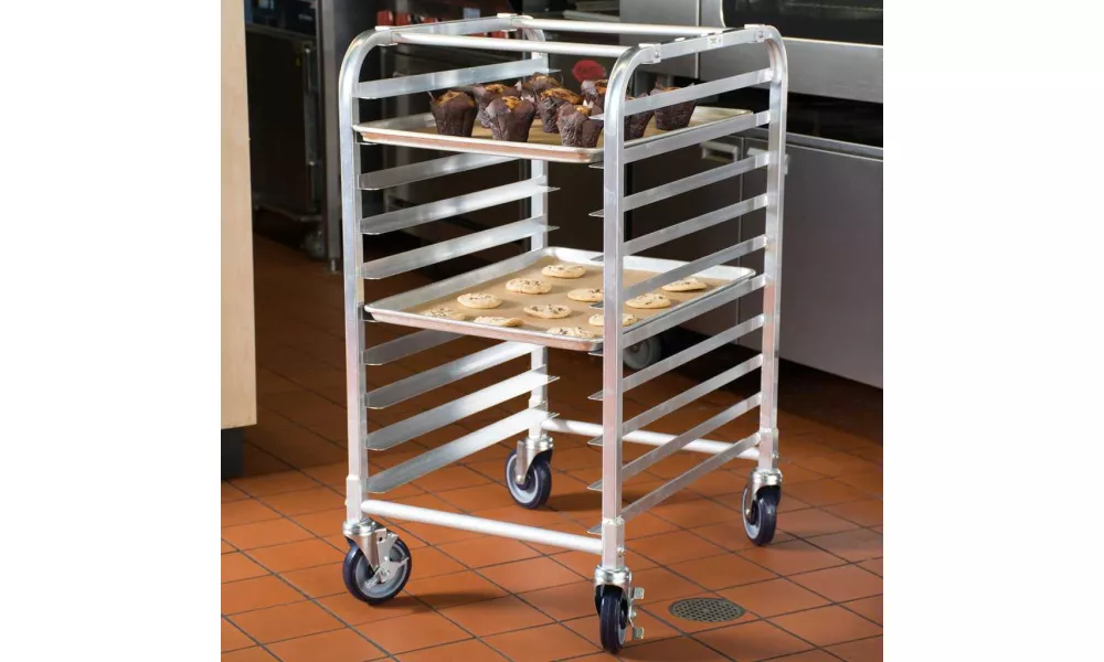 20 Tier Pan Rack - Heavy Duty, Bun Pan Sheet Rack, NSF Certified with Wheels