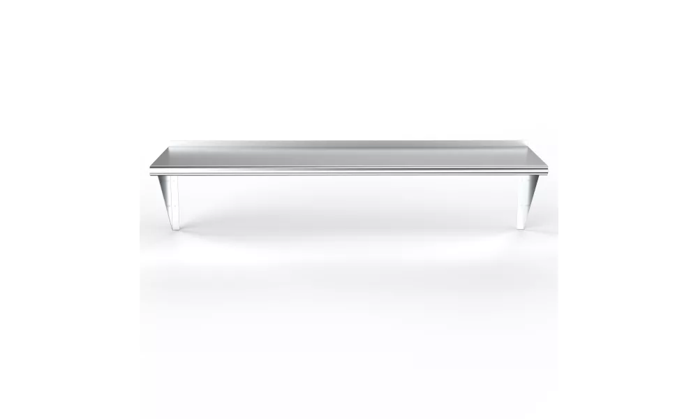 24 x 60 Stainless Steel Wall Mount Shelf